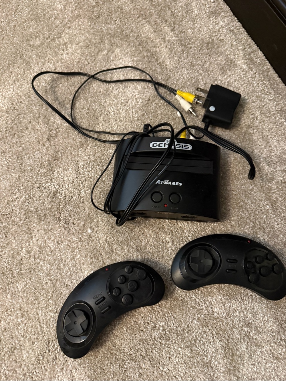 Genesis Plug-and-Play Retro Console with Two Controllers
